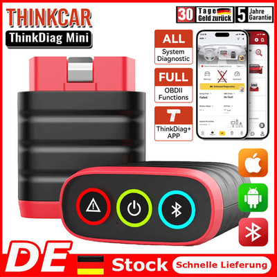 Profi KFZ OBD2 Diagnosegerät OBD Scanner Alle Systeme Codeleser - Thinkdiag Mini