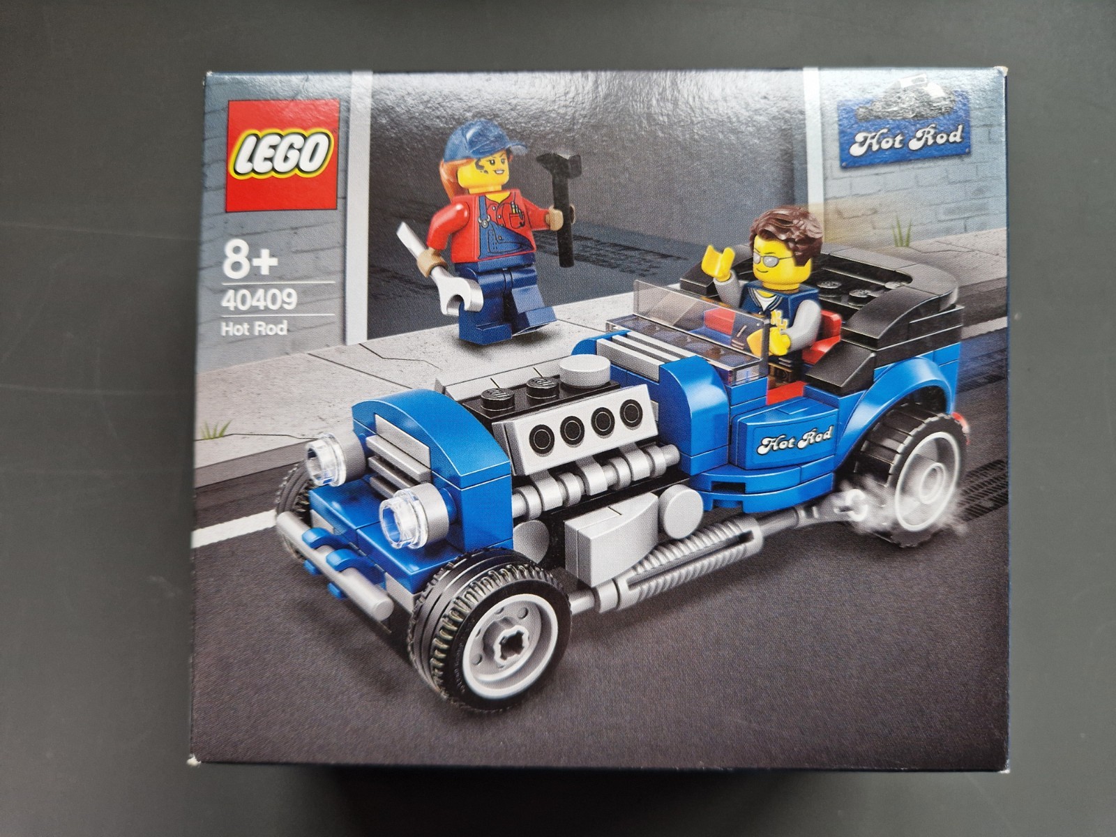 Lego Hot Rod 40409 BRAND NEW (OUTER BOX DAMAGED) - Image 4