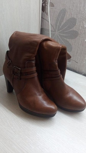 Women Hispanitas Knee-High Boots Black Leather 36