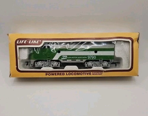 HO scale Life-Like Burlington Northern #9790 Diesel Locomotive FREE SHIPPING