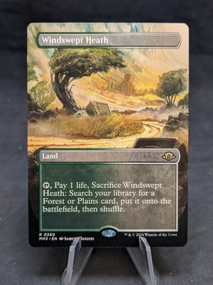 Windswept Heath | MTG Magic Modern Horizons 3 | Misprint | NM | B