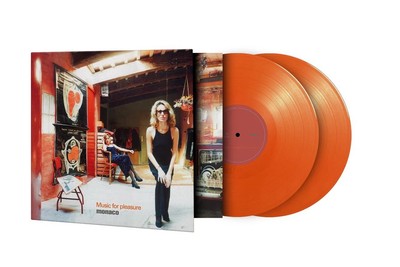 Monaco Music for Pleasure Doppel orange Vinyl LP neu versiegelt Peter Hook neue Bestellung