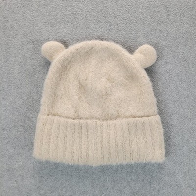 Teddy Fresh Winter Hat Classic Beige Fuzzy Bear Ears Beanie  display picture 3