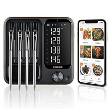 Inkbird Wireless BBQ Thermometer Model INT-14-BW New In Box, Never Used,