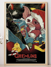 Gremlins Movie Poster 24x36 Unframed Wall Art Decor Gift