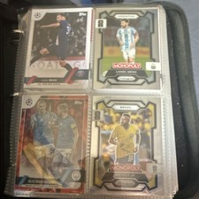 Topps Prizm Monopoly UEFA Champions League Soccer Cards Lot Messi Neymar Jr.
