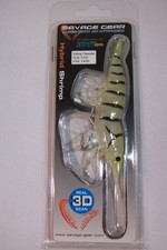 SAVAGE GEAR: HYBRID SHRIMP CLEAR FISHING LURE TOPWATER SINKING 16.5g 9.7cm NEW