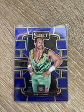 Panini WWE Select 2024 Blue Wave Prizm Concourse Ron Simmons /49