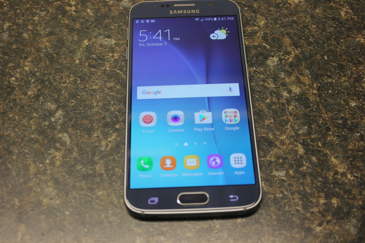 Samsung Galaxy S6 SM-G920P 32GB Black Sapphire (Sprint) Smartphone