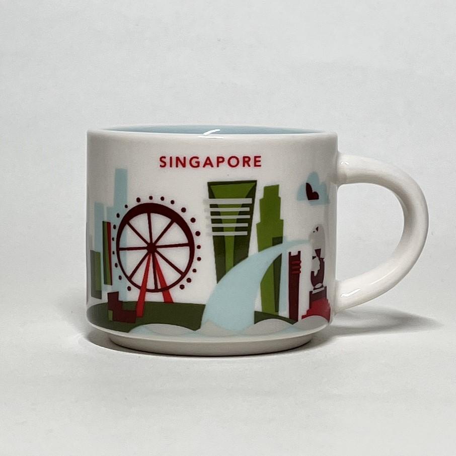 NEW Singapore Starbucks coffee Cup Mug 2oz You Are Here