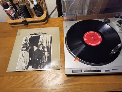 Bob Dylan , John Wesley Harding, CS 2804 Columbia Records 1968 Tested VG