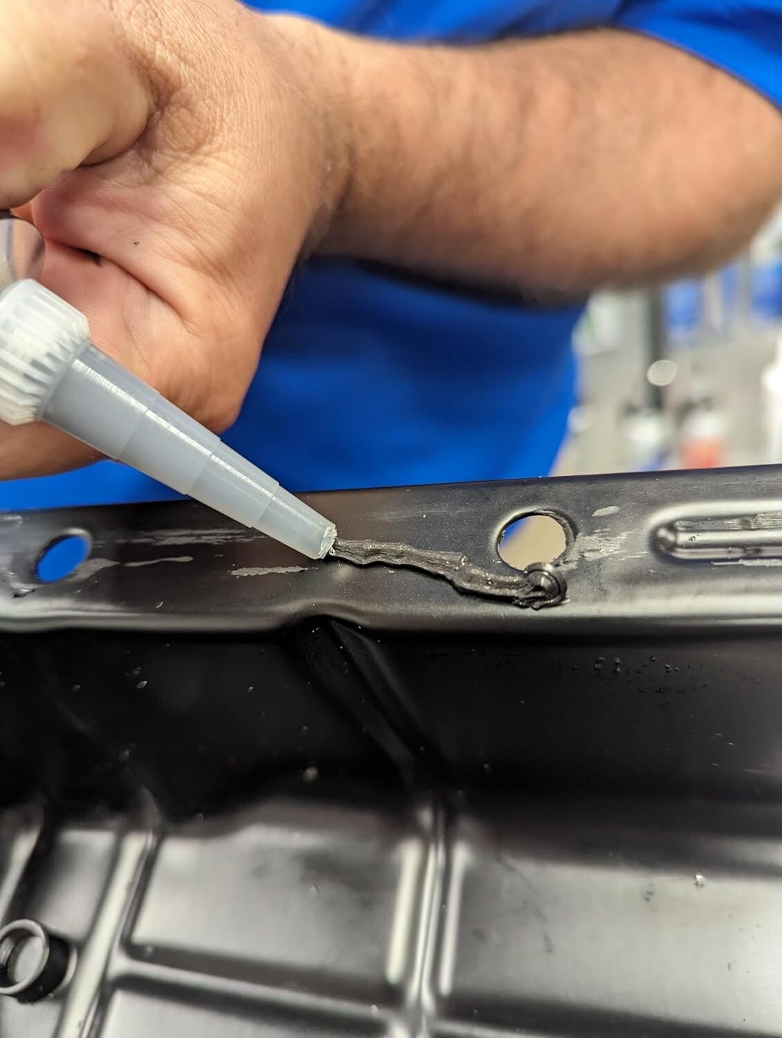 Permatex 81158 Black Silicone Adhesive Sealant, 3 oz. Tube, Pack of 1 Free Ship