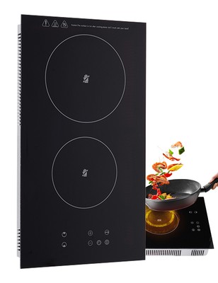 Induction Cooker 2 Burner Cooktop 2200W Digital 2 Burner Electric Cooktop