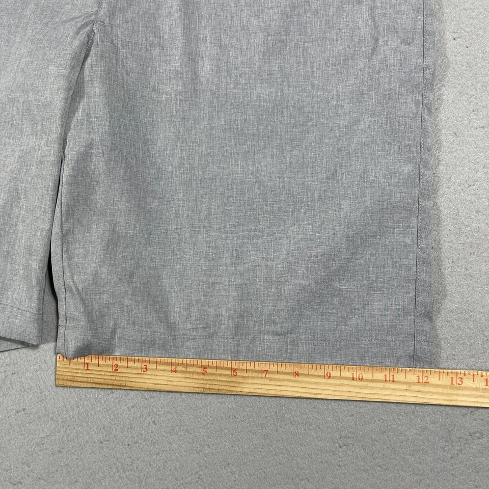 Pantalones Cortos de Golf PGA Tour Para Hombre 36 Rendimiento Activo Elastizados Gris Entrepierna 10" Foto 3 de 4