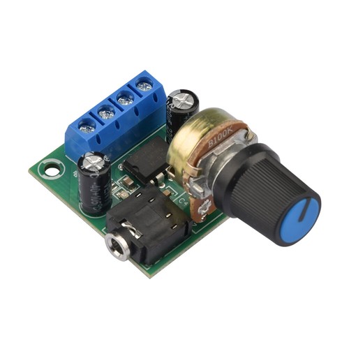 LM386 Mini Audio Amplifier Board Mono DC 3-12V 10W Volume Control Module DIY UK~ - Picture 4 of 10