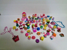 Large Shopkins Mixed Seasons LOT 88 PIECES PLUS 2 NECKLACES
