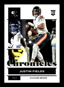 Justin Fields 2021 Panini Chronicles #19 Chicago Bears