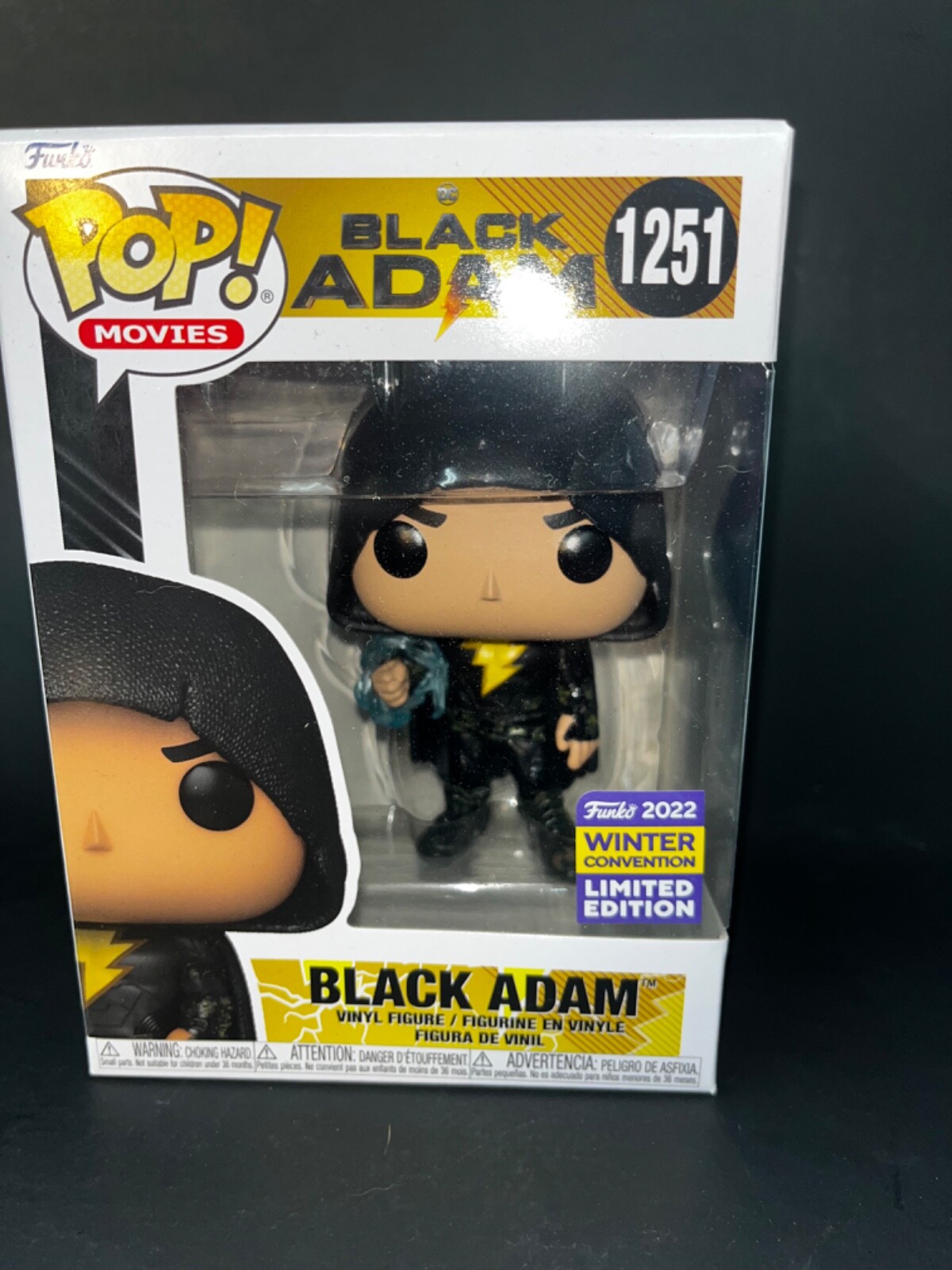 Funko Pop! Vinilo: Dc Universe - Black Adam (Convención De Invierno) - Amazon Ccxp...