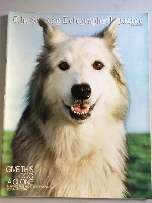 SUNDAY TELEGRAPH mag 9-April-2000 James Fox David Collins Myriam Little Cloning