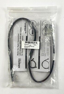 Adaptec Mini-SAS HD Data Transfer Cable for Hard Drive ACK-I-rA-HDmSAS-mSAS-.8M