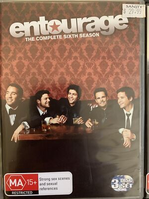 DVD Series: Entourage - The Complete 8 Seasons (9 x DVDs + 23