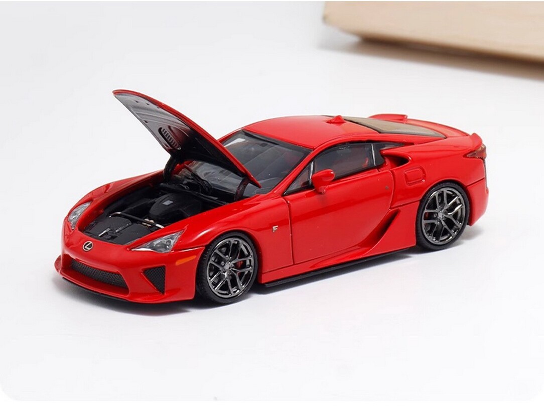 FH 1/64 Scale Lexus LFA Red Diecast Car Model Toy Collection Gift