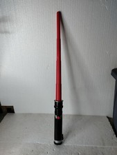 Vintage 1999 Hasbro Star Wars Red Darth Vader Lightsaber Retractable Rare