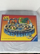 Secret Labyrinth Board Game 1998 Vintage Ravensburger 100% Complete Family
