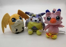 Digimon Adventure Digital Monster Patamon Piyomon Gabumon plush doll 3PCS