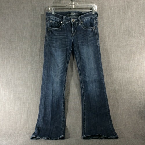 Regular Bootcut Blue Denim Western 