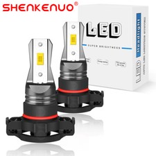 6000k White Led 5202 Fog Light Bulbs Lamp For Jeep Grand Cherokee 2011-2012 A