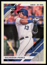 2019 Panini Donruss Career Stat Line Salvador Perez /381 #179