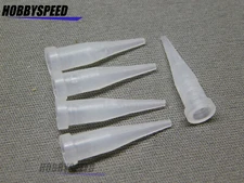 TESTORS PRECISION PLASTIC CEMENT & GLUE TIPS (5) aplicators TES281204 BULK NEW