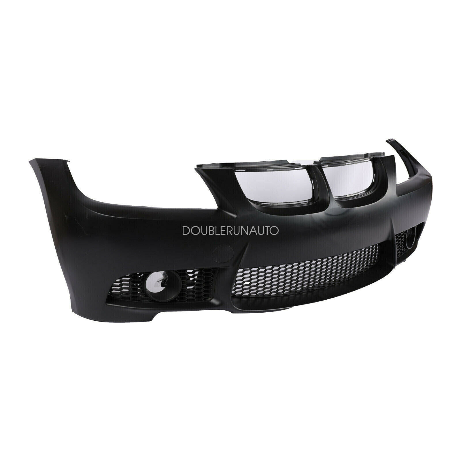 Front Bumper Cover M3 Style For BMW E90 320I 325I 335i Sedan BLACK 06