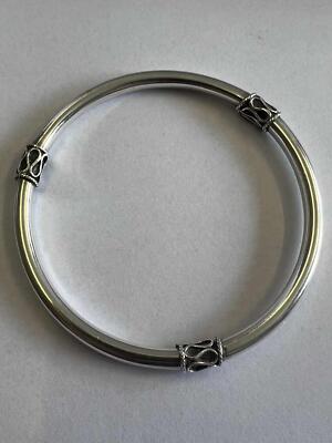 Hochwertige 925 Sterling Silber Manschette im keltischen Stil - 14,72 Gramm