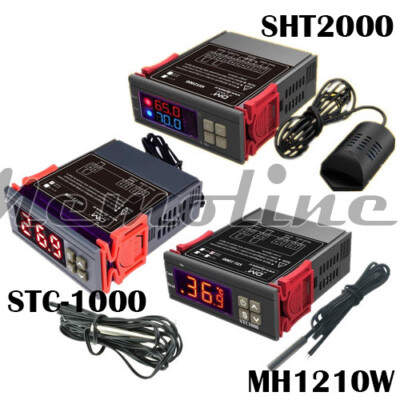 Digital STC-1000/MH1210W/SHT2000 10A Temperature Humidity Thermostat Controller