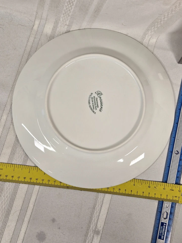 Plato de cena Williams-Sonoma Brasserie azul JAPÓN 11" Foto 3 de 3