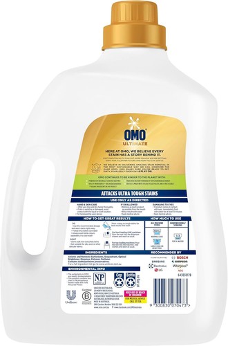 OMO Ultimate Front & Top Loader Laundry Liquid 4 L New AU - Picture 3 of 5