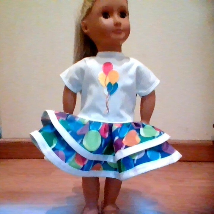 NEW GENERATION DOLL CLOTHES BALLOONS RUFFLE DRESS FITS 18 INCH DOLLS eBay
