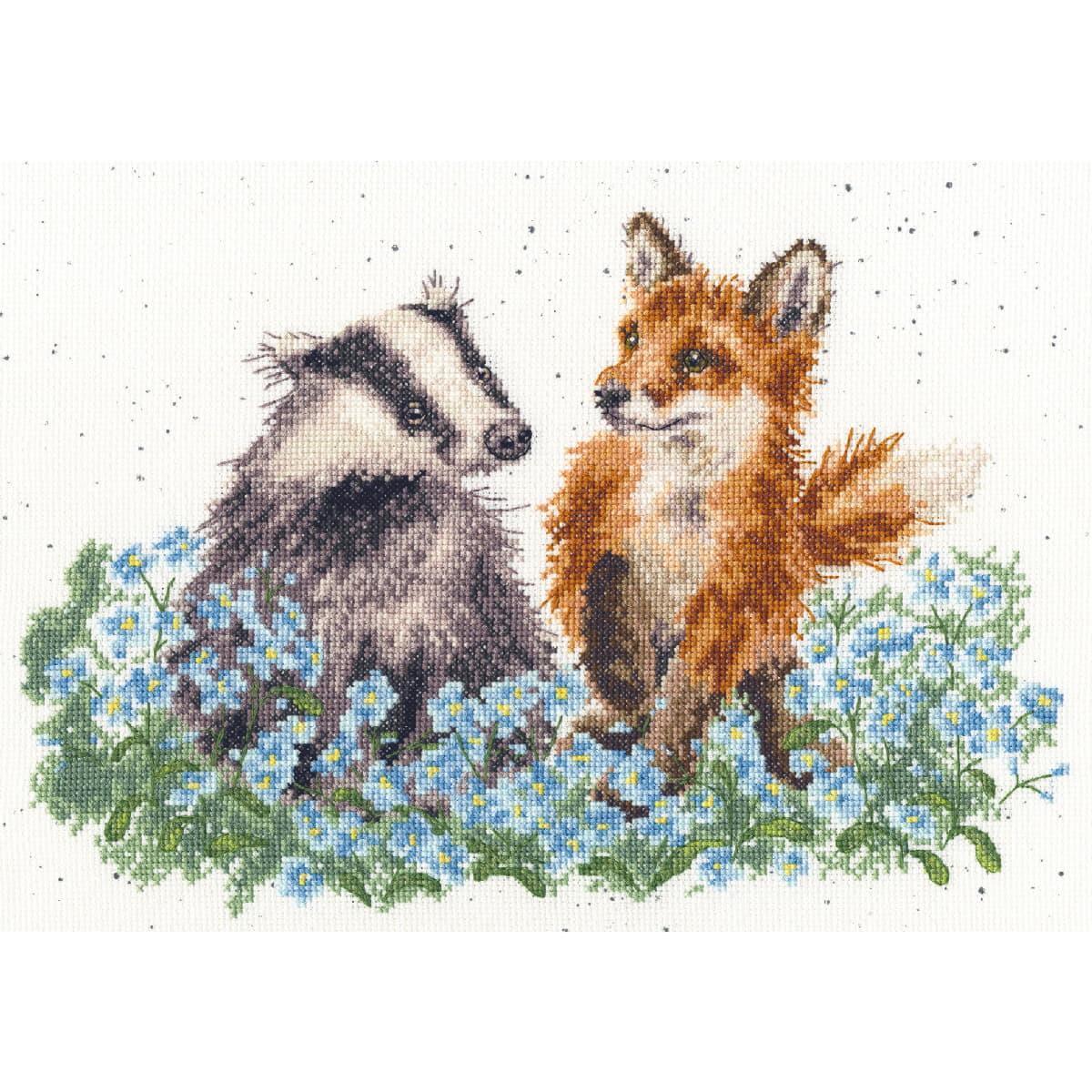 Bothy Threads counted cross stitch kit ""The Woodland Glade"", XHD125, 34x24cm, DI
