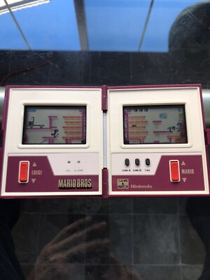 任天堂 - ゲームウォッチ 任天堂 MARIO BROS. レア ビンテージ 80s 任天堂 超レア ヴィンテージ ゲームウォッチ GAME&WATCH