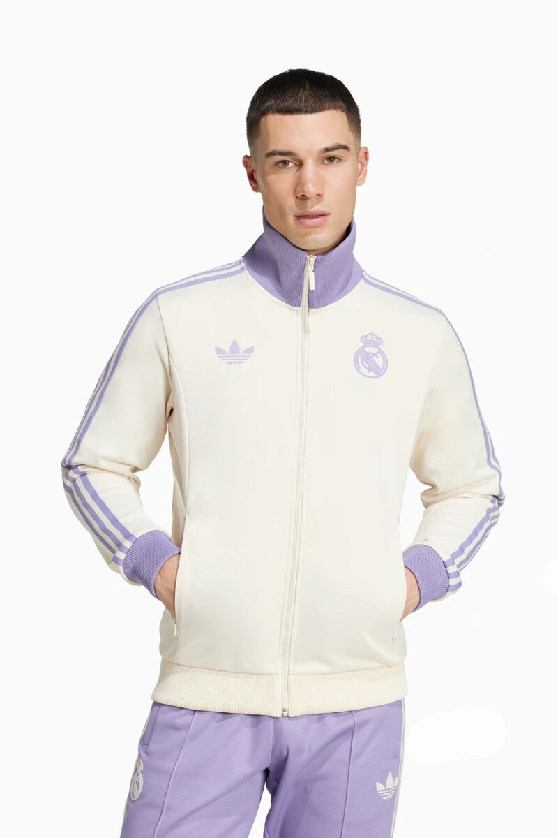 BNWT 24-25 Real Madrid adidas Originals Track Jacket Top BNWT 24-25 Real Madrid adidas Originals Track Jacket Top