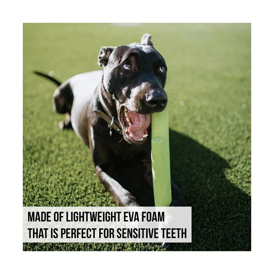 Juguete para masticar perros grande palo flotante 12,5" suave ligero resistente espuma EVA Foto 3 de 4