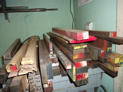 O1 OIL hardening GROUND STOCK TOOL STEEL 3/4'' X 3 '' x 27'' USA- SURFACE RUST