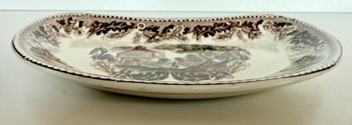 Johnson Brothers Ironstone Dishes (3) Unusual Shape & Pattern - Picture 6 of 9