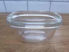 Vintage Clear Glass JellyPate Mould