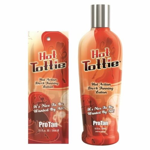 Pro Tan Hot Tottie Hot Tingle Sunbed Tanning Lotion Cream Sachets or Bottles   - Picture 1 of 5