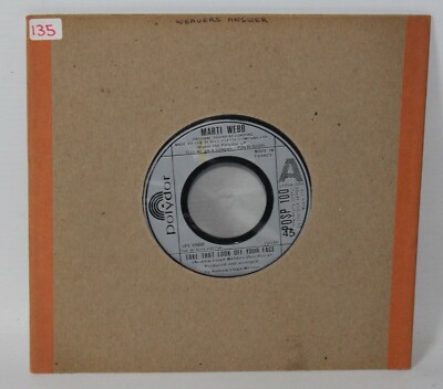 Marti Webb - Take That Look Off Your Face - 1980 Vinyl 7'' Single - POSP 100