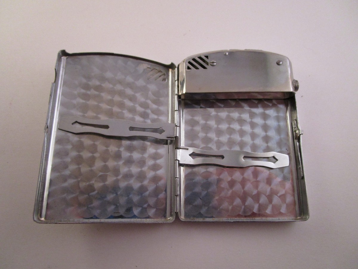 Silver950刻印 Cigarette Case 金槌目 日本製 110g $_12.JPG?set_id=880000500F