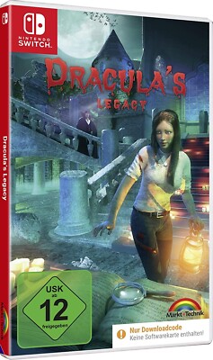 Dracula Legacy - Wimmelbild Spiel - Code in a Box - Nintendo Switch - NEU & OVP